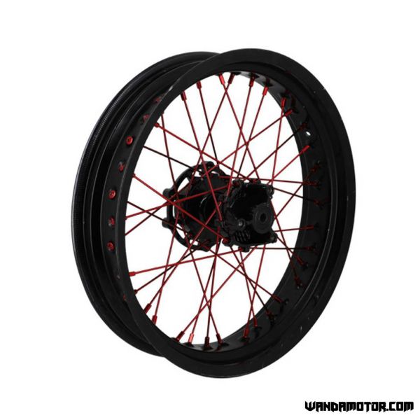 Spoke set 195 mm 36 pcs red-2